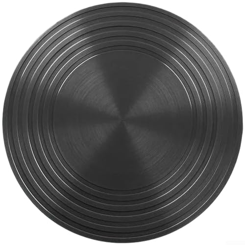Aluminum Stove Heat Spreader Plate for Gas Burners Featuring Even Heat Distribution and Dual Sided Anti Skid Design for Stable Cookware Placement (J)