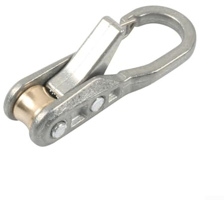 Gdfnmogo Verstellbarer Seilspanner, Edelstahl-Schnellverschluss-Schnalle für Campingzelte, Planen, Markisen, für Kajak, Boot, Ladungssicherung(A)