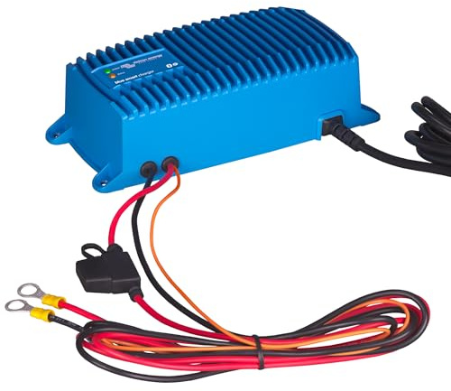 Victron Energy Blue Smart Batterie Ladegerät 12-Volt 25 Ampere 230V - Autobatterie Ladegerät - Batterieerhaltungsgerät und Desulfator - IP67 Geschützt - Bluetooth - CEE 7/7