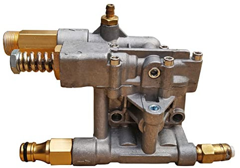 Hochdruck - Pumpenkopf für 7 PS Benzin Hochdruckreiniger bis max. 220 bar Hochdruckpumpe | oberer Teil Ersatzpumpe