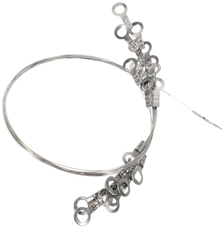 Cabilock 12 Pièces Fil de Coupe pour Gâteau Acier Inoxydable Fils Remplaçables pour Trancheuse à Gâteau Polyvalente Compatible avec Découpe-fromage et Découpe-jambon Outil Pratique pour