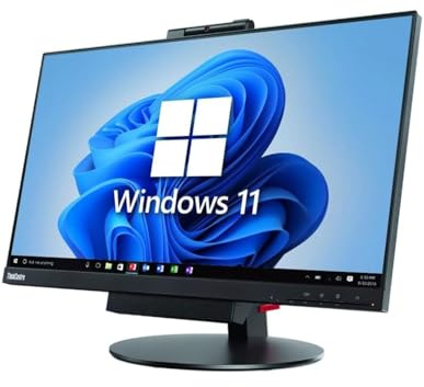 Lenovo ThinkCentre TIO22 All in One 22 FHD, Intel Core i7-6700T, 8GB RAM, 512GB SSD, Webcam, Windows 11 Pro (Ricondizionato)