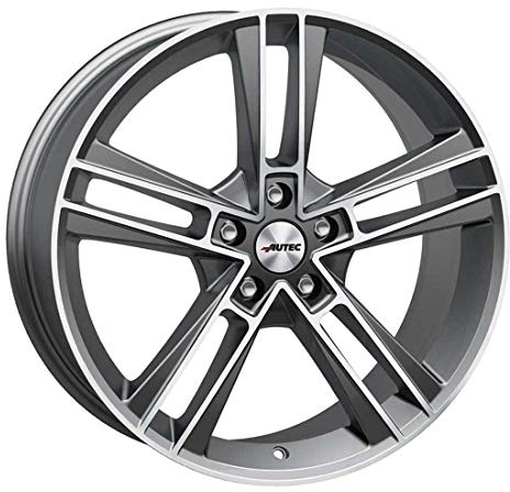 Autec - Cerchioni RIAS 8.5x19 ET38 5x120#NV per BMW Serie 1 Serie 3 Serie 4 Serie 5 X3 X4 Z3 Z4