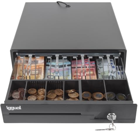 Kassa Lade iggual IRON-10 Zwart (S0223940)