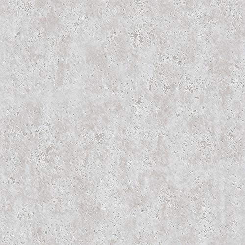 Papier peint effet béton brut Papier peint salle de bain Papier peint intissé Gris 366001 | Papier peint pas cher