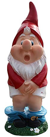 BANNESE Nain De Jardin, Funny Cul Nu Elfes Resine Miniature Jardinage Statue, Jardin Extérieur Gnomes Convient À La Décoration D'objets Intérieurs Et Extérieurs