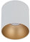 Foco de superficie GU10 lámpara de techo, foco de superficie blanco, dorado, brillante, cocina, pasillo, Ø12,7 cm, foco de techo, foco, pequeño, redondo, foco de techo, proyector