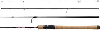 Abu Garcia Diplomat V2 Reise-Angelrute - Kompakte 4-teilige Carbon-Reiserute für mehrere Fischarten, Premium-Korkgriff, ideal für Süß- und Salzwasserfischen, Auswahl an Größen
