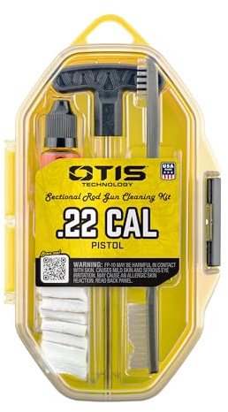 Otis .22 Kaliber Pistolen-Reinigungsset mit Messingstab