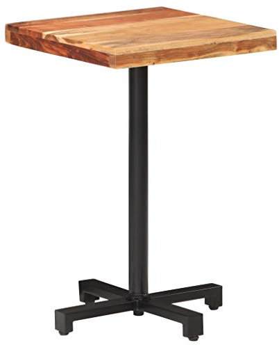 Möbeltisch Bistrotisch eckig 50x50x75 cm Akazienholz massiv