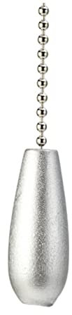 KONTONTY Moderne Deckenleuchten Wohnzimmer Holzkette Kronleuchter Fan Lampe Ornament Licht Hängende Pedant Silber