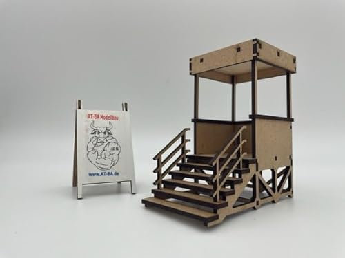 AT-BA Modellbau 220088 Slotcar-Deko Marshalposten