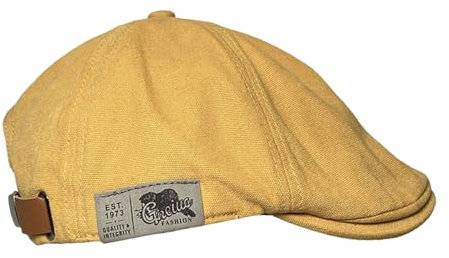 SRTUMEY Damen Winter Baskenmütze Französische Barett Doppelschicht Warm Beret Frauen Herren Baskenmütze Sommer Vintage Britische Einfarbig Verstellbare Herren Baskenmütze