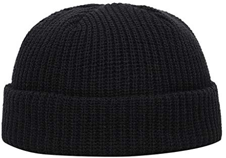 Cocila Herren Winter Mützen Unisex Casual Säumen Wolle Winter Halten Hut Ski Warme Mütze Strickmütze Mode Baseballmützen Trucker Cap Herren Oliv Beanie Herren Winter Marke Muetze Dunkelblau Herren