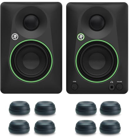 Mackie CR3.5BT Haut-parleur Bluetooth actif 2 voies avec pieds Keepdrum