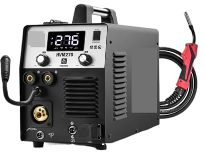 Máquina de corte por plasma Soldadores cortadores de Plasma 5 en 1, pantalla Digital, 220 corte/MMA/Gas/sin gas Mig/Lift TIG, máquina de soldadura con inversor, alambre de 1/5Kg Para principiantes y a