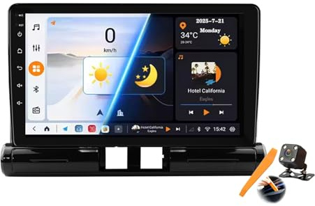 Y200s,YLOXFW Android 15.0 Coche Radio 2 DIN Estéreo para Cit-Roen C3/C4 aircross 2017-2023 GPS Sat Navi 9''Cartablet Multimedia Vídeo Reproductor BT FM Receptor con Carplay 4G 5G WiFi DSP SWC
