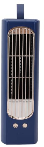 GLOGLOW Ventilador de Torre de 10.6 Pulgadas, Ventilador de sin USB Fan de Mesa Tranquila de Enfriamiento Compacto para la Sala de Estar en el Hogar Desktop de la Oficina de la Oficina 10.6 Pulgadas