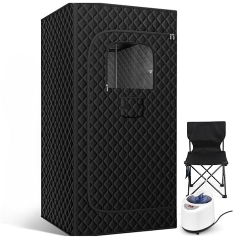 Sauna de vapor, sauna de vapor portátil, kit casero, cuerpo entero, spa con espacio, sala de vapor,para el hogar