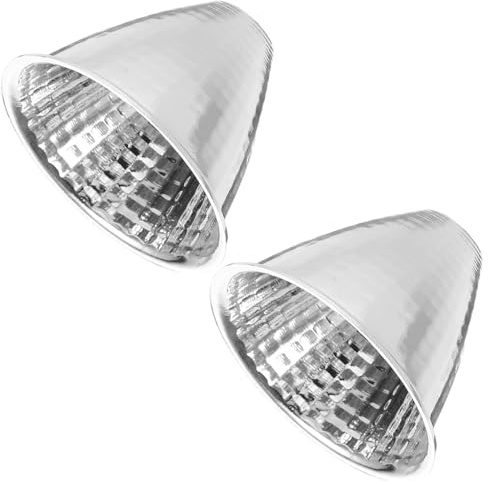 Hemobllo Taschenlampen LED Reflektorkappen 2 Stück Ersatzteile mit Konzentriertem Lichtstrahl Komfortable Beleuchtung für Camping und Innenbeleuchtung