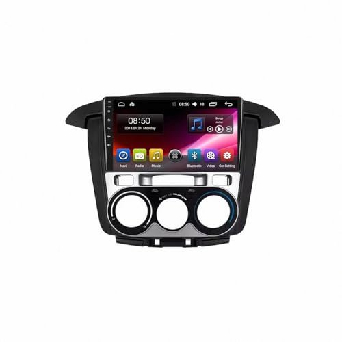 Touchscreen Car Radio for Toyota Innova 2008-2014 Car Audio Receivers, Hd Display, Portable Live Navigation, Music Video Player, Bluetooth Fm Radio, 4 Core 1G+16G