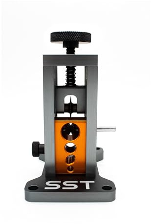 SST - Wire Stripping Machine - Drill-Powered Scrap Wire Stripper - Adjustable Wire Guide & Romex Slot - Strips Copper, Solid, & Stranded Wires