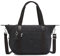 Kipling ART Mittelgroße Tragetasche, Tragetaschen, Black Noir (Schwarz)