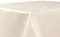 BEAUTEX Tischdecke Damast Ornamente - Bügelfreies Tischtuch - Fleckabweisende, Pflegeleichte Tischwäsche - Tafeltuch, Eckig 110x140 cm, Creme