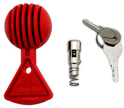 Alko Steckschloss Schliesszylinder Schloß für AK 161 und AK 270 + Safetyball 1730411