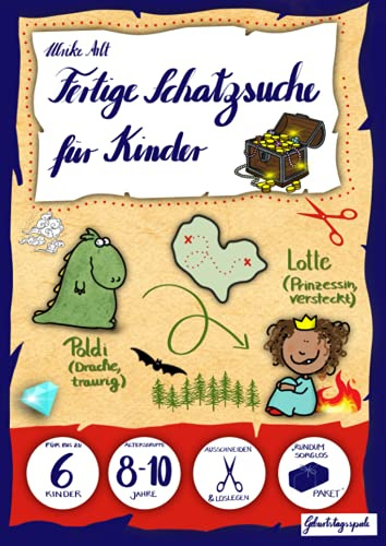 Fertige Schatzsuche für Kinder: Geburtstagsspiele