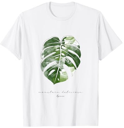 NEW Variegata Window Plant Monstera Deliciosa Tropical Leaf T-Shirt