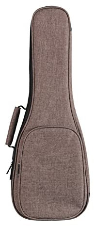 PJRYC 21 23 24 26 Zoll Gitarre Koffer Doppelband Gepolsterte Ukulele Taschen Ukulele Aufbewahrung Gitarre Tragen Sie Rucksack (Color : Coffee 26inch)