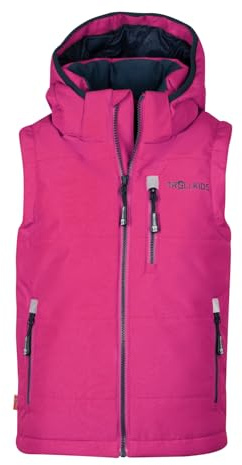 Trollkids Kids Narvik Vest XT 152, fireberry