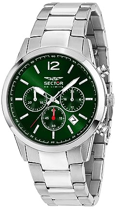 Sector No Limits Orologio Uomo, Cronografo, Analogico, Collezione 660 - R3273617003