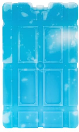 Mahlzeit Set di 4 pezzi | Elementi refrigeranti per borsa termica o frigo | fino a 12 ore di refrigerazione, cuscinetto refrigerante, batterie congelatore, refrigeratore per bottiglie | elementi