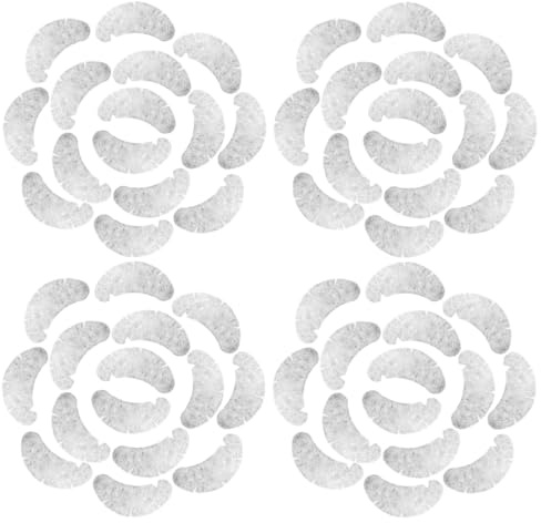 VINTORKY 100 Stück V Augenpads für Wimpernverlängerung Wimpern Grafting Pads für Einfaches Auftragen und Entfernen für Professionelle und Diy Anwendungen