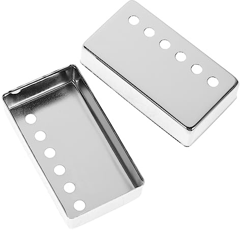 BESPORTBLE 2stücke Pickup-abdeckungen Gitarre Humbucker-tonabnehmerkappen Ersatz-tonabnehmerabdeckung Polabstand Steg und Hals Kompatibel mit Gitarren-tonabnehmer