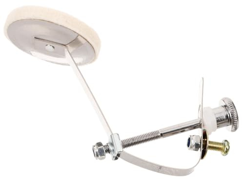 HONITANO Snare und Wiederverwendbare Dämpfung Pad Dämpfer aus Legierung und Filz Drum mit Clip On Design für Leises Schlagzeugüben im Täglichen Gebrauch