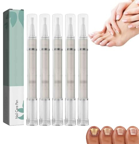 Mullend Nail Care Pen, Nail Fungus Pen for Fingernails and Toenails, Antifungal pen nail Treatment For Toenails, Fungal Nails pens, Natural Ingredients, Nails Strengthener With Tea Tree Oil (5)