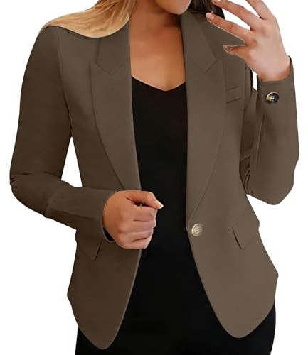 Generisk kort kavaj för kvinnor, festlig grön, blazer, elegant, modern, kort, kostymjacka, sportig, kostymblazer, elegant kavaj, midjejacka, affärsblazer, långärmade kostymer, affärsjacka, kontor