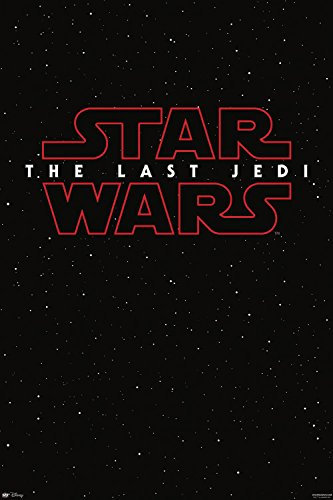 Nifty Star Wars Poster -Episode VIII - The Last Jedi - Filmplakat - Krieg der Sterne (91,5 x 61 cm) + 2 St. transparente Posterleisten mit Aufhängung