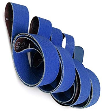 2X 72 Accesorios para bandas de lijado Esmerilado azul Para pulir metales 4PCS, 120grit