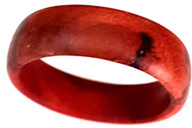 Freundschaftsring Holzfingerring, Holzige Hochzeit(5 Jähriges),Apfelholz, Fingerring; Handarbeit,Unikat (73 (23.2), 8)