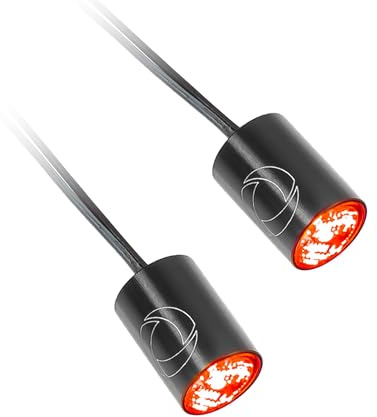 Kellermann Atto LED Mini Rücklicht mit Bremslicht schwarz Paar