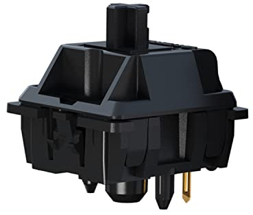 kutethy Gateron Oil King V2 vorgeschmierte 5-polige Linearschalter für mechanische Tastatur (108 Stück, Ölkönig)