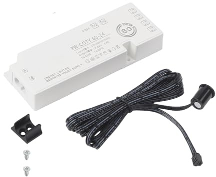 Lighting Sensor Switch, Touchless On/Off Electronic for IR Motion Sensor Switches Intelligent Light Lamps Motion Sensing Switch for Kitchen Cabinet Light Door 5A DC 12-24V