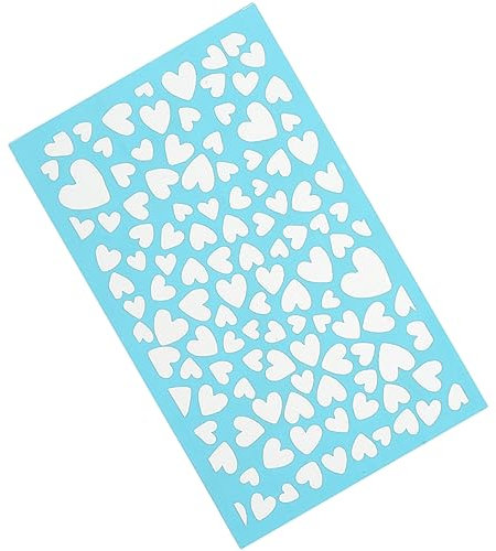 Lurrose 1 Blatt Siebdruck-Vorlage Siebdruck-Kit Ton Handwerk Werkzeug DIY Ohrringe wiederverwendbare Siebdruckschablone Schablonen aus Handbuch Kunsthandwerk Modell Suite