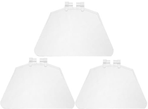 3 Pz Protezioni Trasparenti Per Gli Occhi Per Smerigliatrice Da Banco Accessori in Plastica Per Smerigliatrice Visiera Protettiva Per Utensili Elettrici