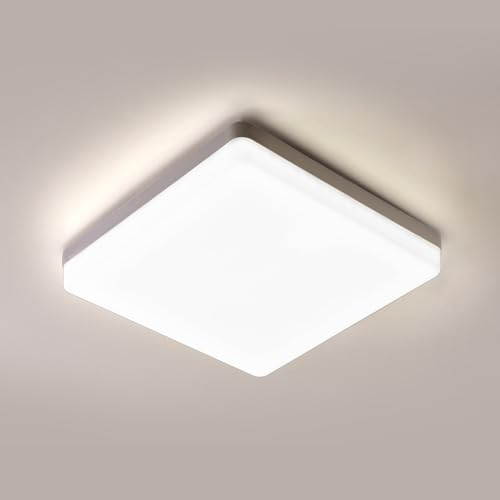 Comely LED DecKenleuchte Flach 48W, IP44 Wasserfest Badlampe DecKenlampe