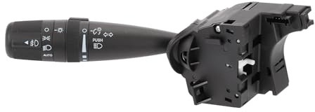 A ABSOPRO Interruptor De Señal De Giro para Dodge Avenger 08-14 1 Pc | 68015101Aa, Negro, Plástico, Delantero, 11 Pines (4+7), para Chrysler 200 11-14, para Dodge Journey 09-10